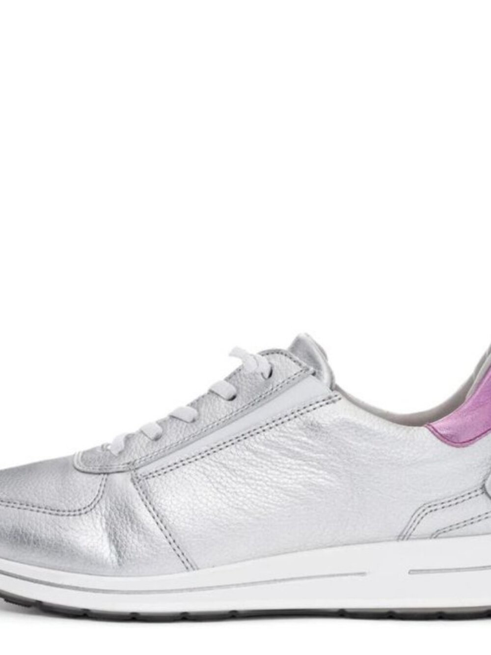 Ara Women's Ovation Shoe, Sneaker  Silver/Orchid  Size Women 6  NIB